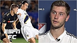 LAFC's Walker Zimmerman on facing Zlatan in El Trafico & playing with Carlos Vela, Diego Rossi | MLS