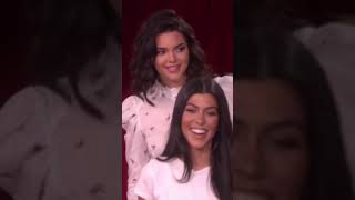 Insane height difference: Kendall Jenner VS Kourtney Kardashian #shorts