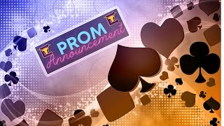 2022 Prom Announcement