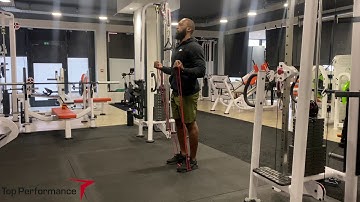 Isometric Band Bicep Holds