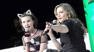 Stranger Things Millie Bobby Brown full panel @ Emerald City Comic Con 2017