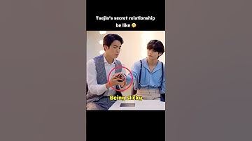 Taejin: Taejin’s secret relationship be like😳 #bts #taejin #ytshorts #btsshorts #jin #taehyung