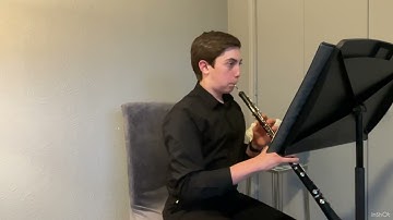 Tyler Dickerson - Symphony - Oboe - D Major Scale 2 Octave, Solo, and Excerpt