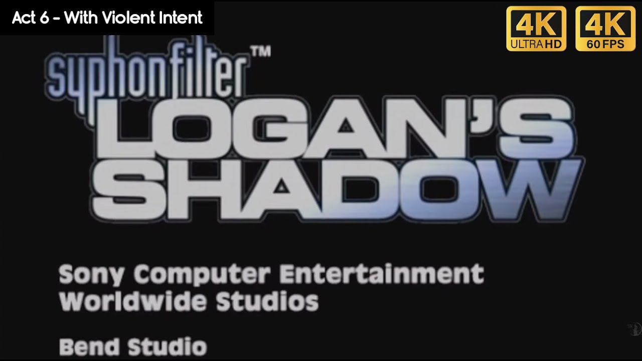 SYPHON FILTER LOGANS SHADOW * FULL GAME [PS2] GAMEPLAY