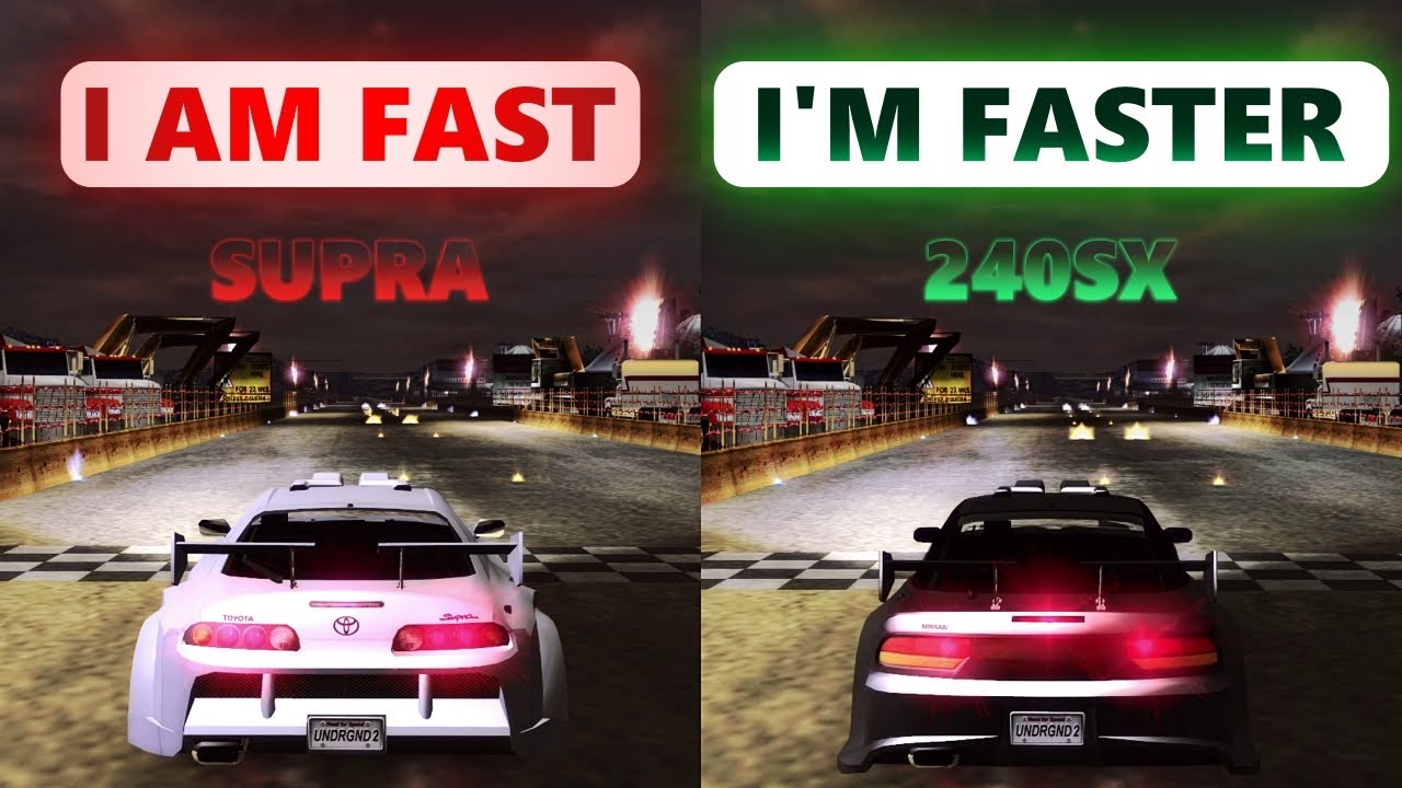 Which is the fastest car in Need for Speed Underground 2?
