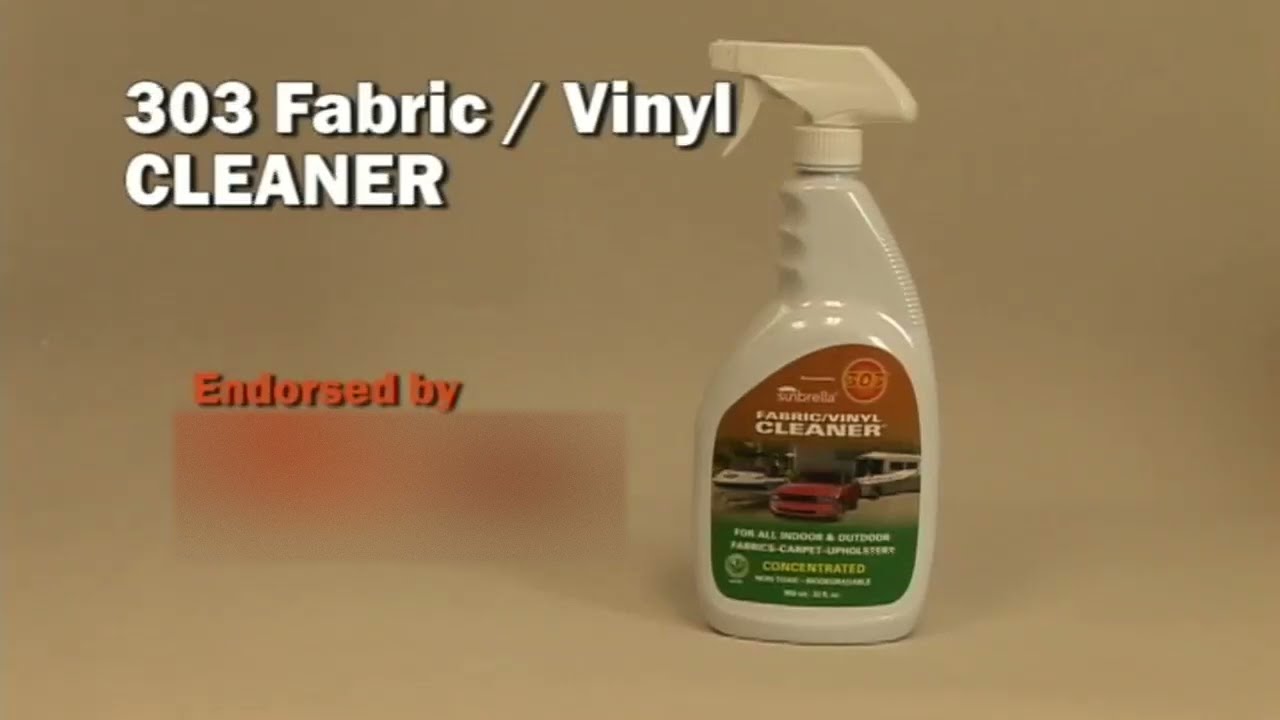303 Fabric & Vinyl Cleaner - Great for Sunbrella Canvas 
