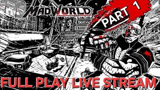 Black, White, and a whole lot of red... (MadWorld) Full play livestream