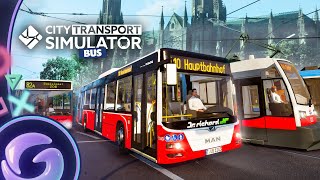 CITY TRANSPORT SIMULATOR BUS - Gameplay FR screenshot 5