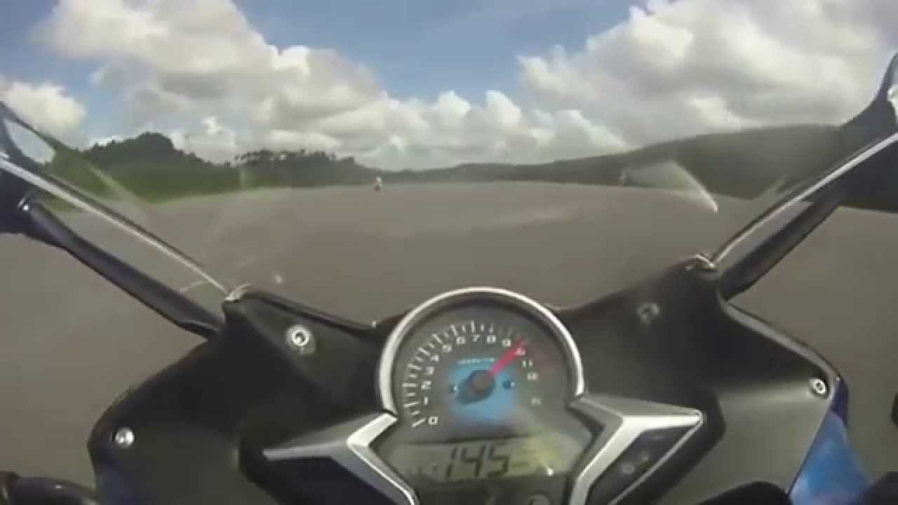 Kawasaki Ninja 250 VS Honda CBR 250 Test Speed YouTube