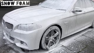 Snow Foam Detail - BMW 5 Series (F10 LCI) 2016 model