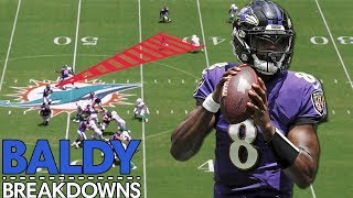 Analyzing Lamar Jackson's 5 TD Week 1 Performance | Baldy Breakdowns