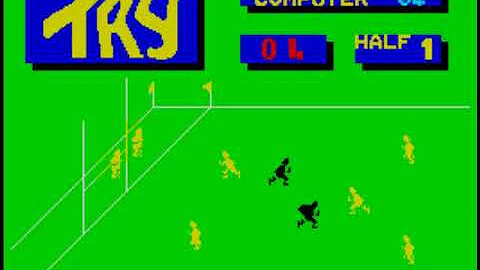 International Rugby Artic Computing  Sinclair ZX Spectrum HYPERSPIN NOT MINE VIDEOSEurope