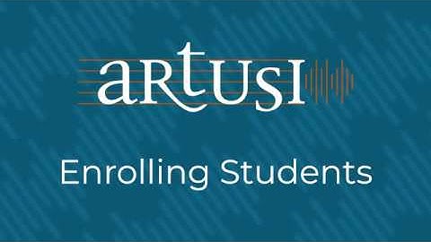 Artusi: Enrolling Students