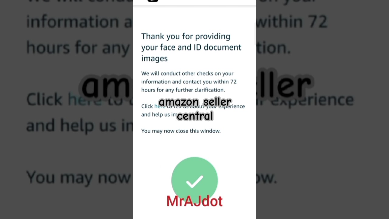Verified ID Documents for amazon 