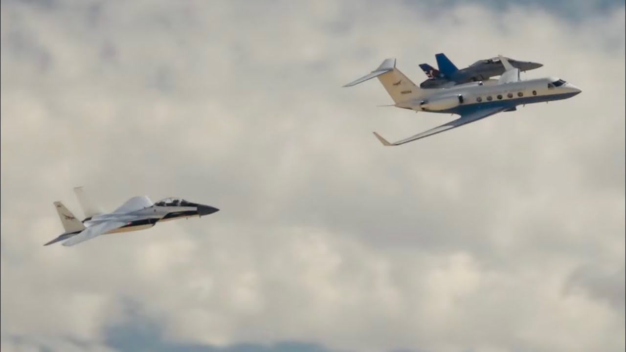 Edward s Aerospace Valley Airshow NASA s Gulfstream 3 F 15 F 18 Fly Edward s Aerospace Valley Airshow NASA s Gulfstream 3 F 15 F 18 Fly