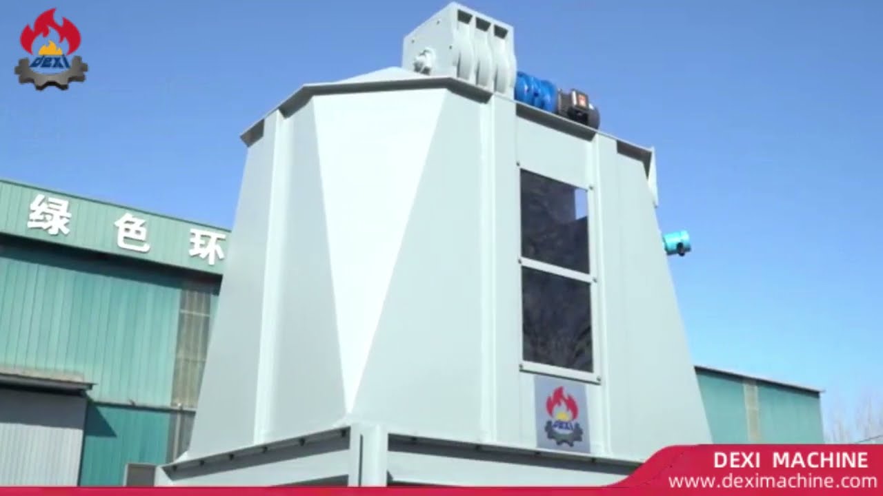 Counter Flowing Pellet Cooler Machine Pellet Cooling Machine Pellet Broken Rate is Smaller Than 0.2%