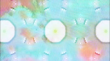 Abstract Analog Video Synth and CRT Textures