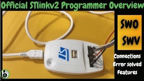 How to use Trace Features: Part 1 || STlinkv2 Programmer (White official one)||Hardware connections