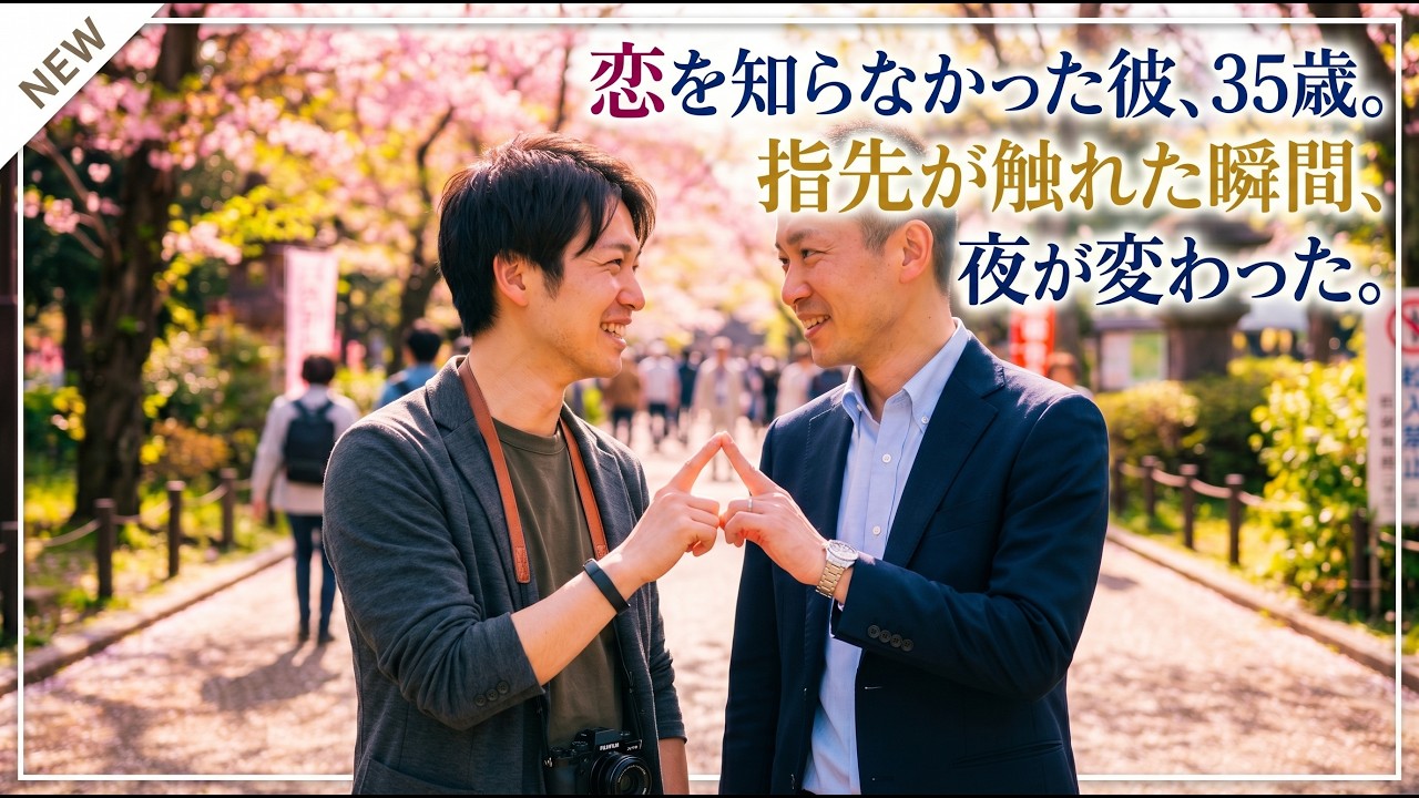 35歳で恋を知らなかった彼―指先が触れた瞬間に変わった夜