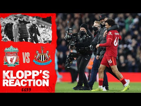 Klopp&#39;s Reaction: Comeback, Trent&#39;s goal &amp; more | Liverpool vs Newcastle Utd