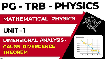 PG - TRB - PHYSICS - MATHEMATICAL  PHYSICS - UNIT - 1 - DIMENSIONAL  ANALYSIS