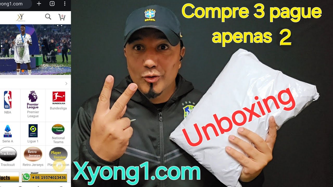タイちゃんのん♡ Unboxing XYONG1 COMPRE 2 LEVE 3 | mega promoção. chegou as camisas