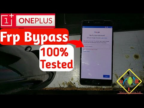 OnePlus 3 & 3T Frp Bypass Google Account Remove 100%Tested Method 100% Working