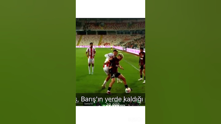 Ray Manaj’ın Barış Alper Yılmaz’a Yaptığı Sert Faul (Sivasspor Galatasaray