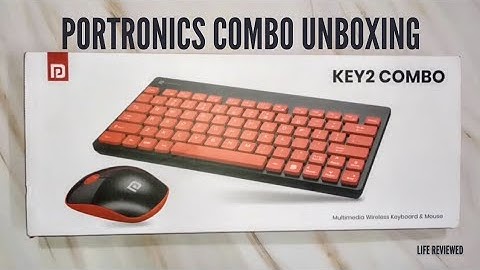 Portronics Key2 Wireless Keyboard & Mouse Combo| Unboxing & First Impression