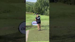 Eveliina Salonen Tees Off On Hole 9 At The Disc F World Championships