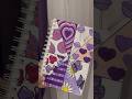 Sketchbook purple and pink theme art drawing notebook relax satisfying sketchbook