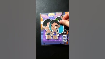 Quiet book #diy #avatarworld  #shortvideo #papercraft #quietbook #game #mini #halloween #handmade