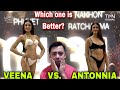 Who is better veena praveenar of phuket vs anntonia porslid of nakhon for miss universe thailand