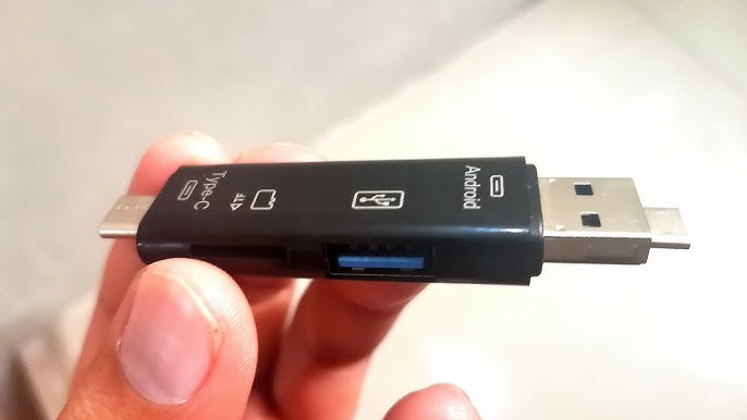 Gibot 3.0 USB Type C Lecteur de Carte SD Adaptateur USB 3.0