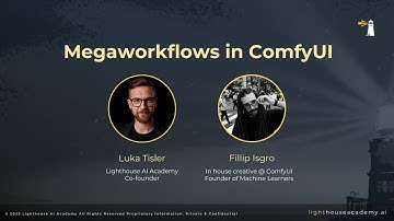 Building Megaworkflows in ComfyUI with Fill!