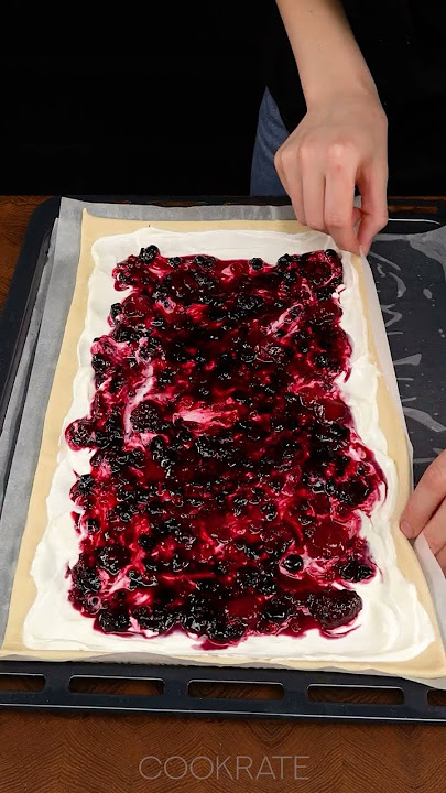 The family's favorite recipe! Puff pastry dessert, in just 10 minutes