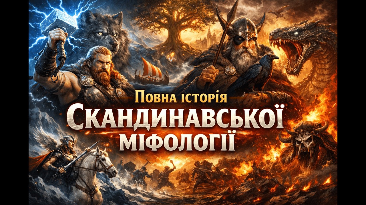 Скандинавська Міфологія: Боги, Герої і Рагнарок - Історія на ніч