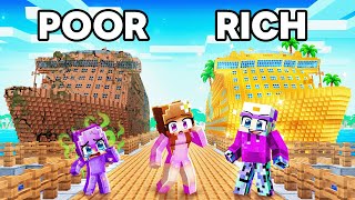 Poor Vs Rich Minecraft Cruise Build Battle