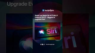 Apple Just Made Siri ACTUALLY Useful in OS 27 – The Biggest AI Upgrade Ever!