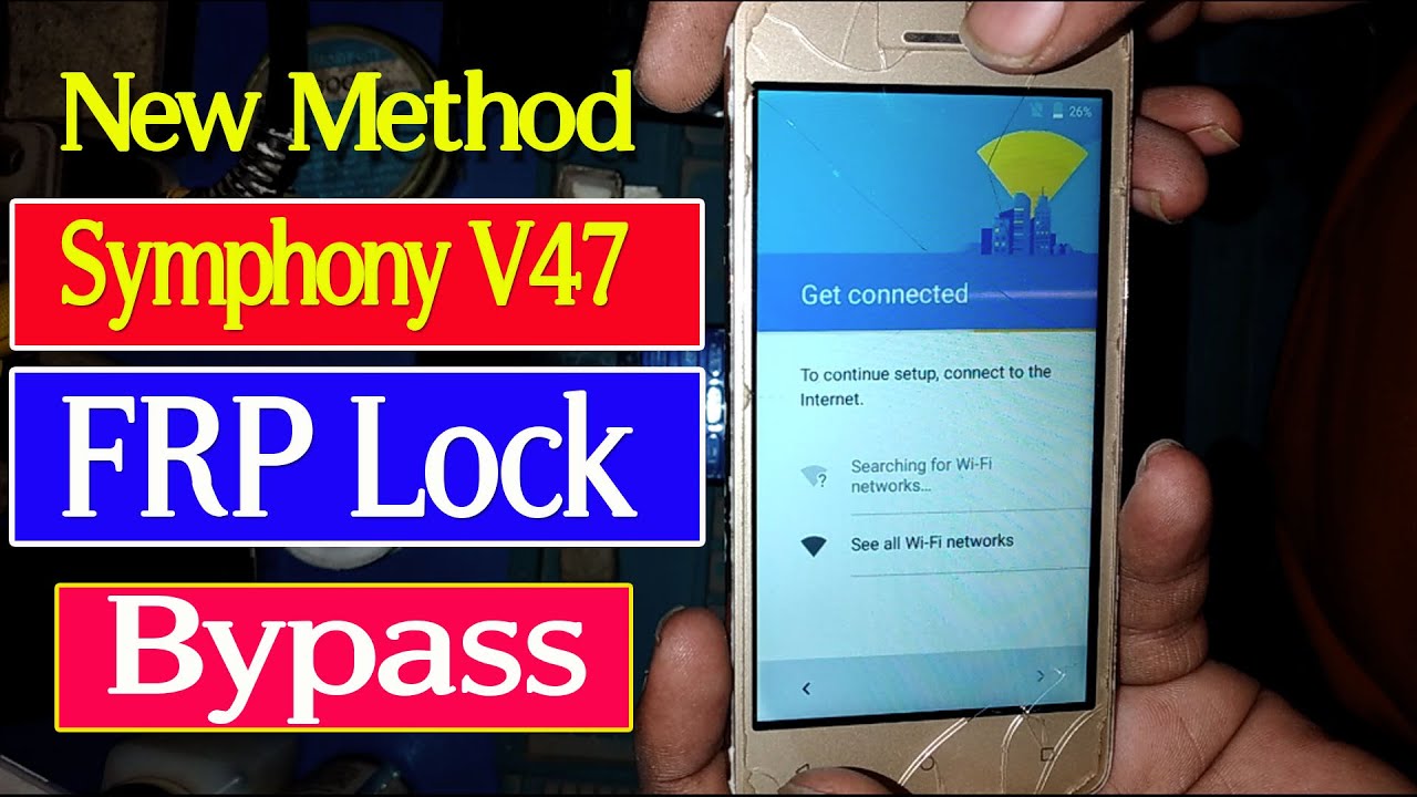 New Method 2021 Symphony V47 Frp Lock Bypass || Google Account Bypass Symphony V47 || V47 Bypass