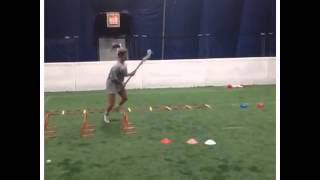 How to work the wing - Girls Lacrosse Training video - 380 Lacrosse