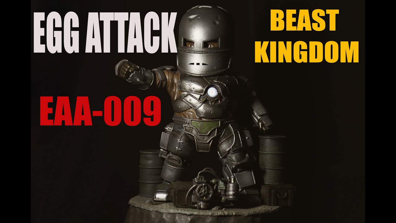 Unboxing: Beast Kingdom-Egg Attack Limit Edition  Iron Man Mark 1 (2k video)