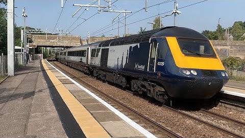 Trains at Bridge of Allan