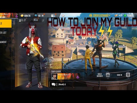 HOW TO JOIN MY GUILD ⚡⚡||HOW TO JOIN FREE FIRE GUILD ⚡⚡||HOW TO JOIN GUILD TODAY|| QUIT GAMING # 1