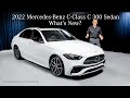 What's New - 2022 Mercedes-Benz C-Class C300 Sedan Review and Specs