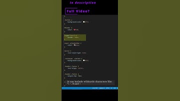 💻 CSS 2b 💻 attribute selector 💻 #html #html5 #css #css3 #csscourse