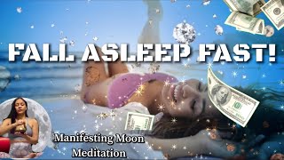 Fall Asleep Fast Meditation Music | 4hr Sleep Music Rain | Money Spell Music |