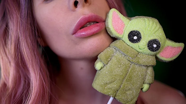 ASMR  MUKBANG  BABY YODA Marshmallow // MANDALORIA...