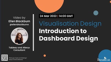 Introduction to Dashboard Design with Ellen Blackburn