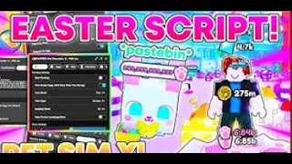 [🐰EASTER] Pet Simulator X Script Hack EASTER EGG AUTOFARM PASTEBIN 🐰 AUTO QUEST - DUPE 🐰 Roblox